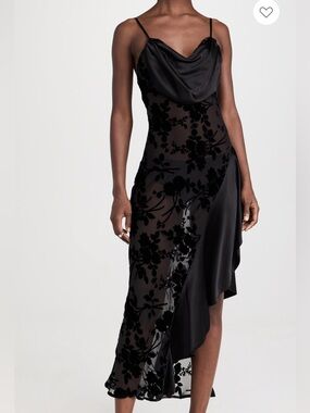 SOLD OUT RODARTE Asymmetrical bias slip dress SIZE 8